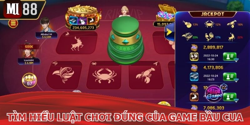 Tìm hiểu luật chơi đúng của game bầu cua