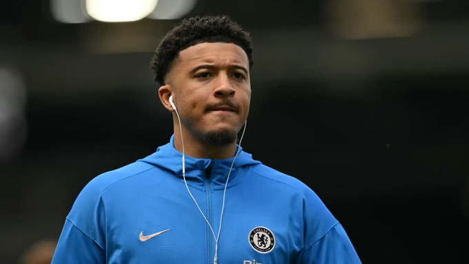 Sancho played at Chelsea on the form of borrowing last season