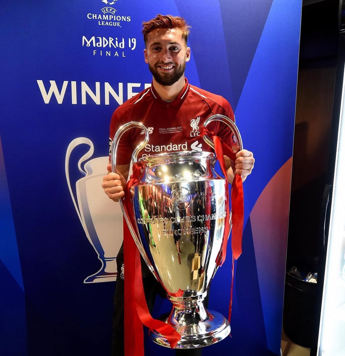 Nat Phillips used to Liverpool to win the Champions League