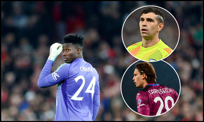 Martinez or Carnesecchi will be two possible options to replace Onana