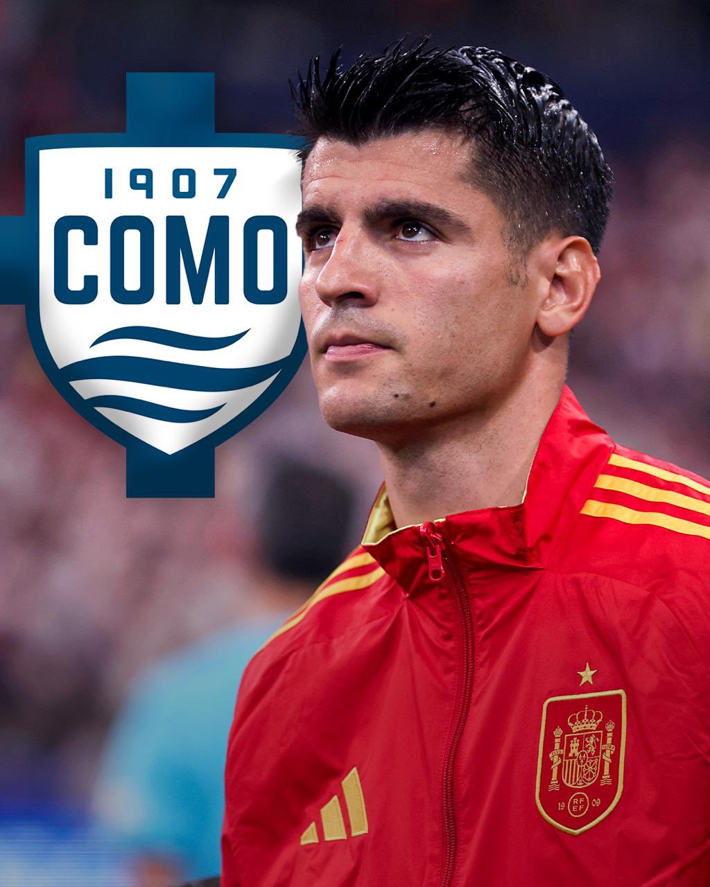 Morata is very close to como