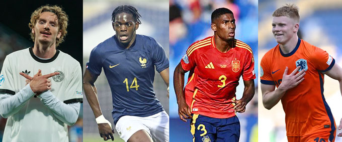 4 Young talents in Real's sights (left): Nick Woltemade, Castello Lukeba, Cristian Mosquera and Kees Smit