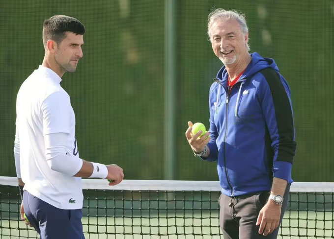 Marco Panichi, the old physical coach of Novak Djokovic