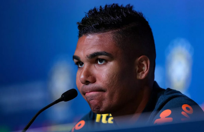 Casemiro has been called back to Brazil