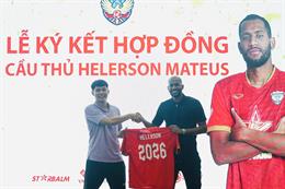 Hong Linh Ha Tinh successfully tied the Brazilian rock
