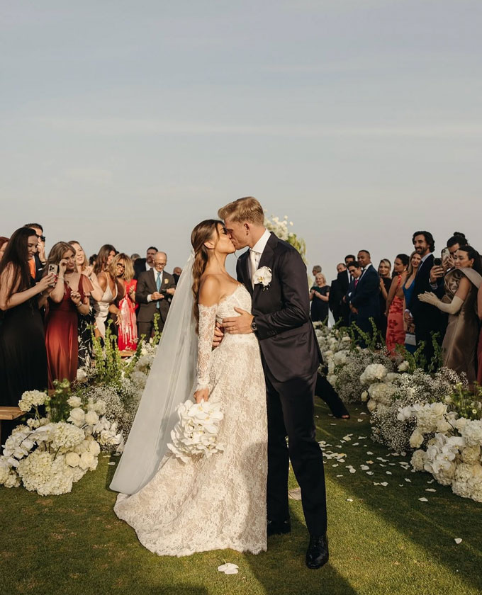 Fokina has just been married with a long -time girlfriend