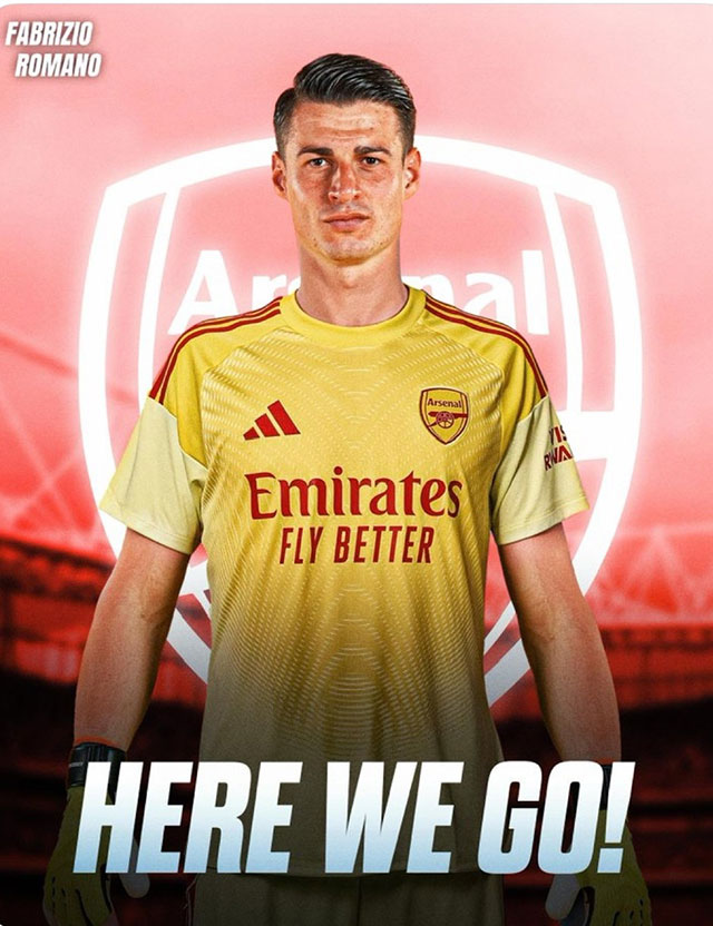 Arsenal has successfully recruited goalkeeper Kepa.