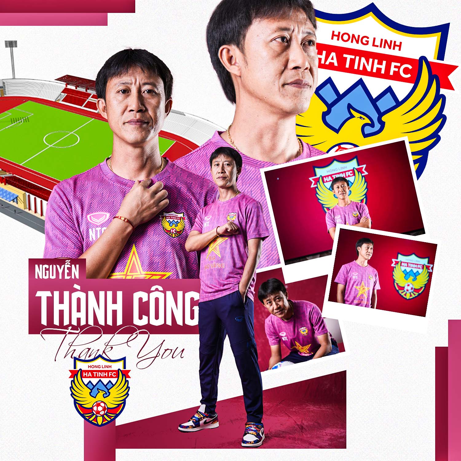 Coach Nguyen Thanh Cong and farewell to Ha Tinh regret 1