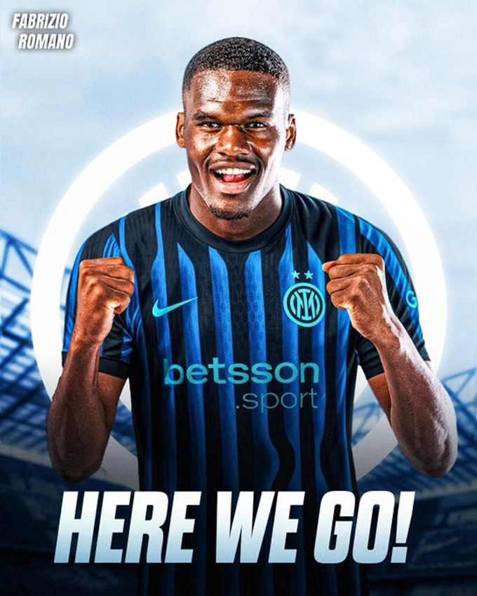 Romano confirmed Inter Milan successfully recruited Bonny