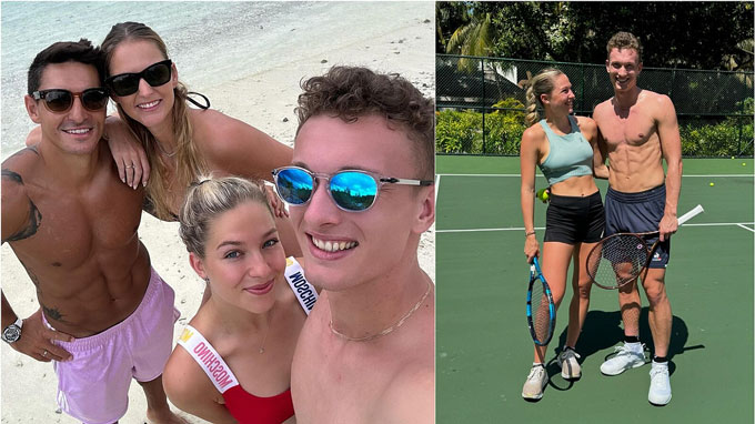 Lehecka and Lucka's love story is admired by many people