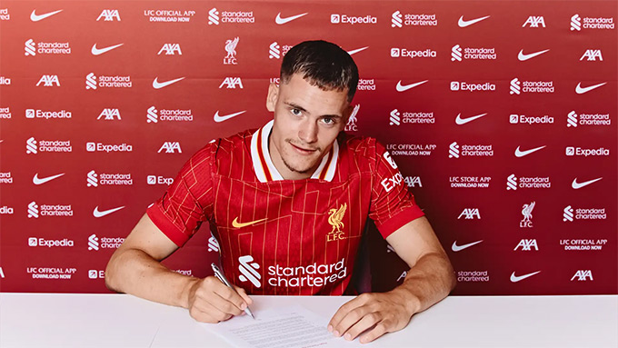 Florian Wirtz launched Liverpool