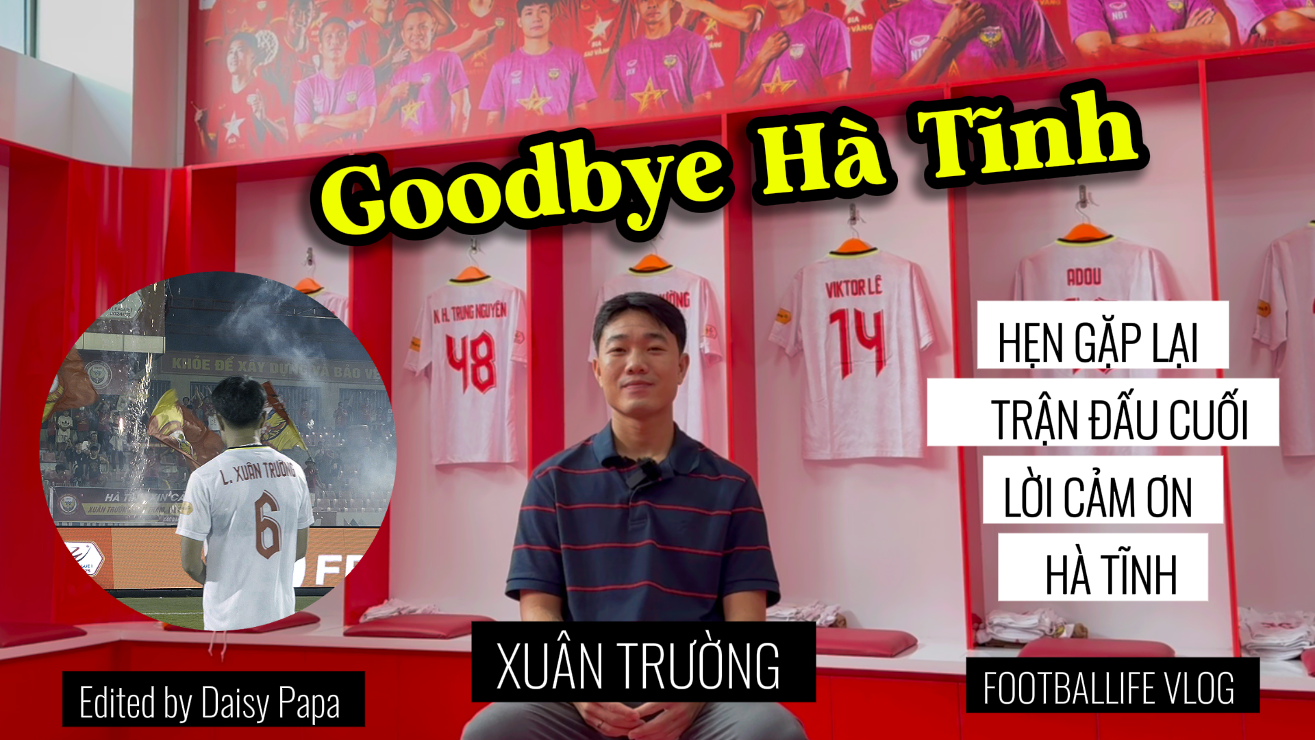 Luong Xuan Truong said goodbye to Ha Tinh Club after the football season 202425 1