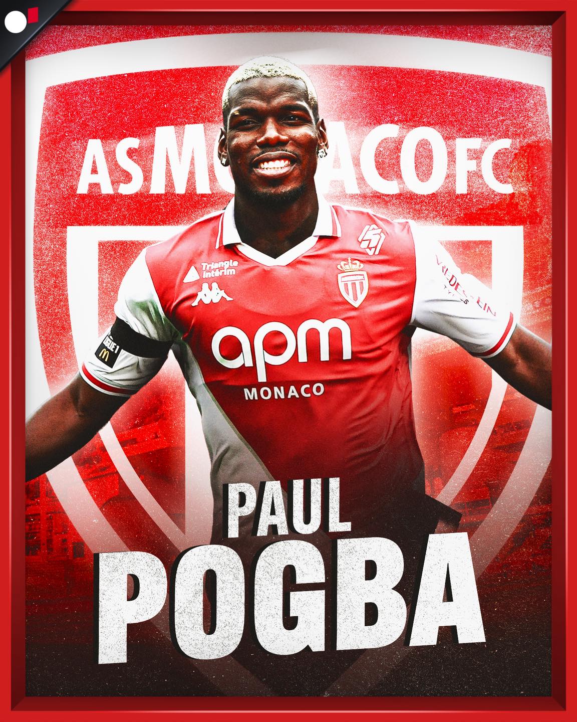 Monaco recruits Paul Pogba in the form of free 1