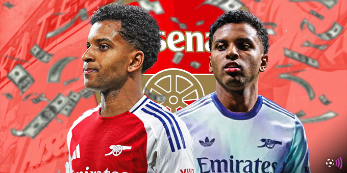 Arsenal are buying Rodrygo in the morning