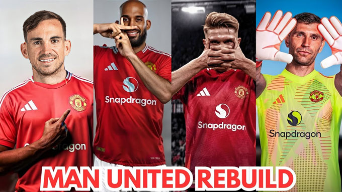 4 targets in the sights of MU (left) Fabian Ruiz, Mbeumo, Gyokeres and Emi Martinez