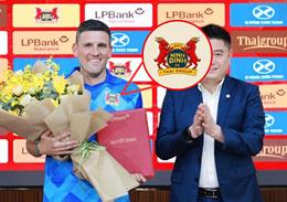 Ninh Binh Club changed the team logo after the 2024/25 season