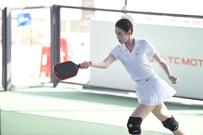 Miss Do Thi Ha attended as a athlete in the movement 