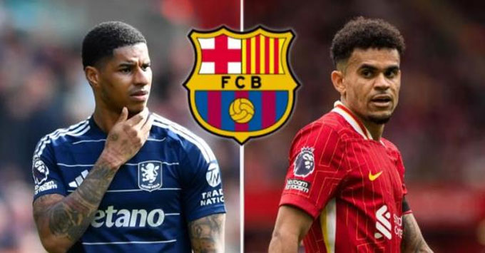 Barca targets Rashford and Diaz after missing Nico Williams