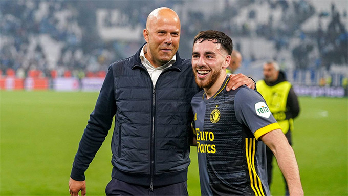 Kocku used to be a student of coach Slot at Feyenoord