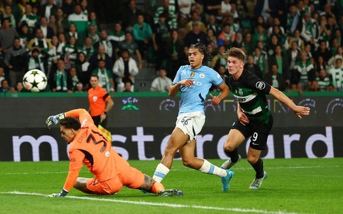 Striker Viktor Gyokeres has torn the MAN CITY in the Champions League last season.