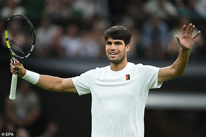 Alcaraz defeated Andrey Rubleev to win tickets to the quarterfinals