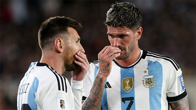 De Paul is having the opportunity to stand side by side with Messi at Inter Miami