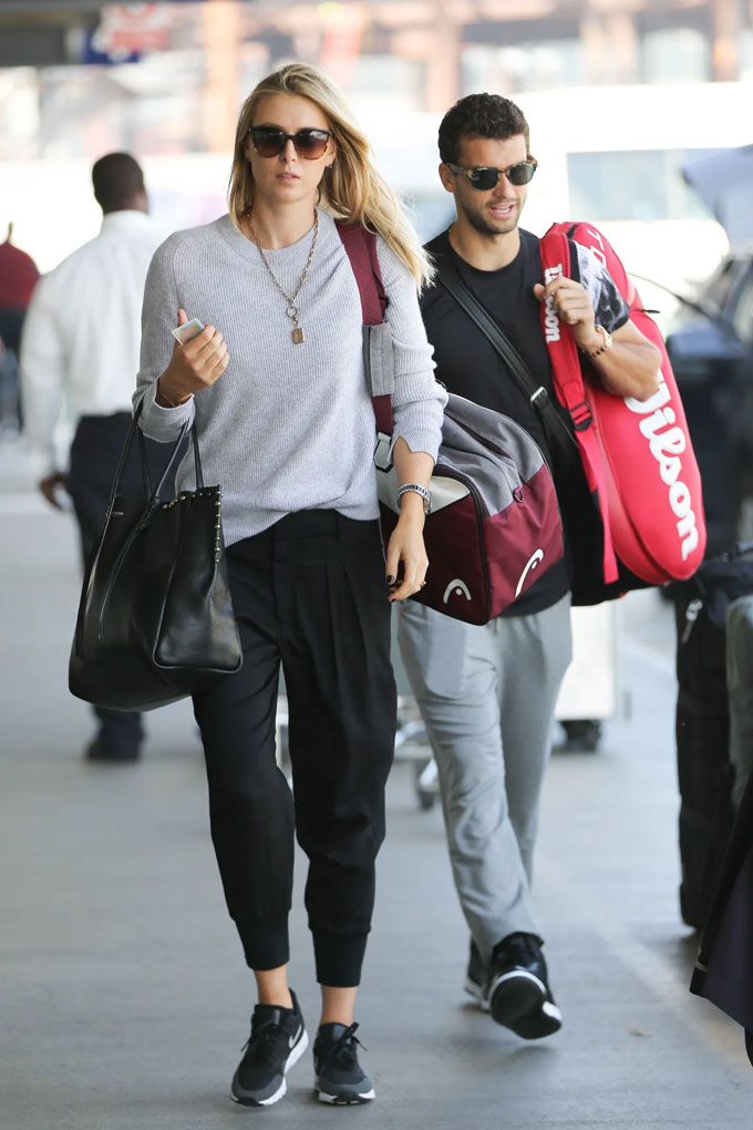 Sharapova and Dimitrov used to walk together
