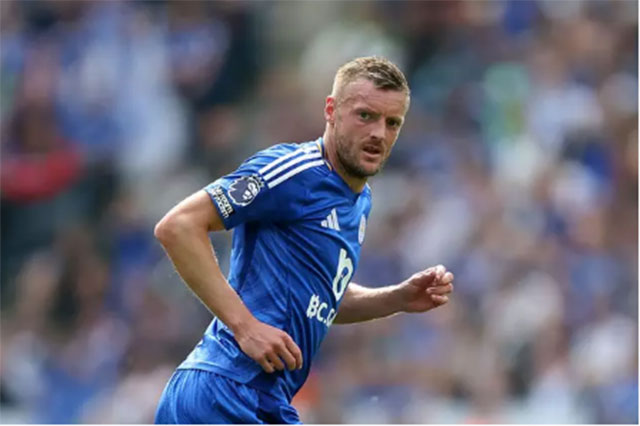Vardy has just run out of contract with Leicester City