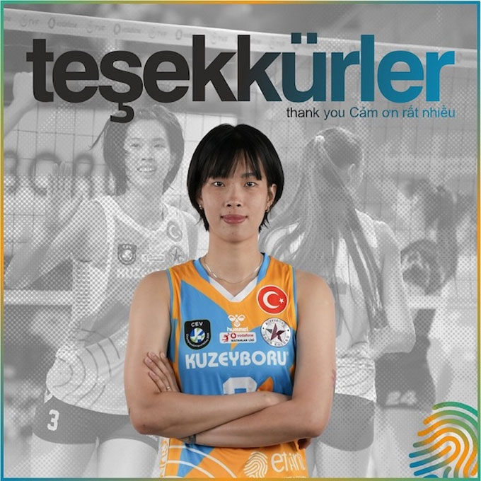 Thanh Thuy used to play for the Türkiye Kuzeyboru Club