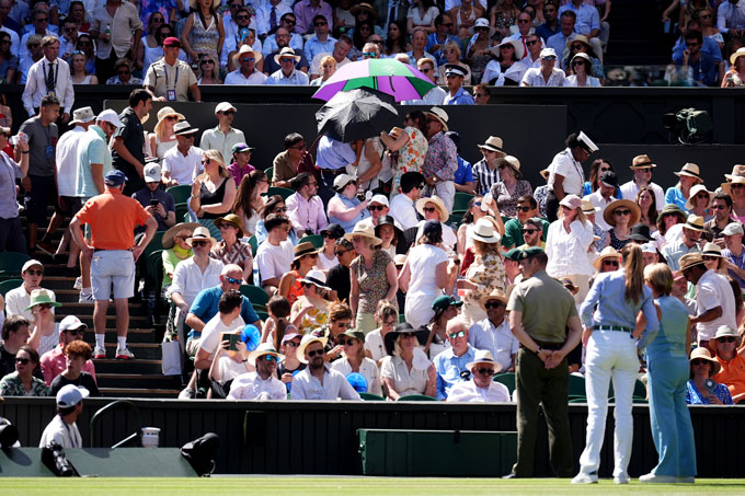 Both men and women's singles can be temporarily off if too hot