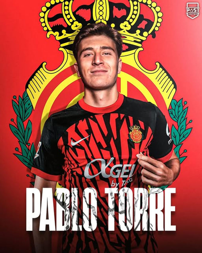 Pablo Torre officially moved from Barca to Mallorca