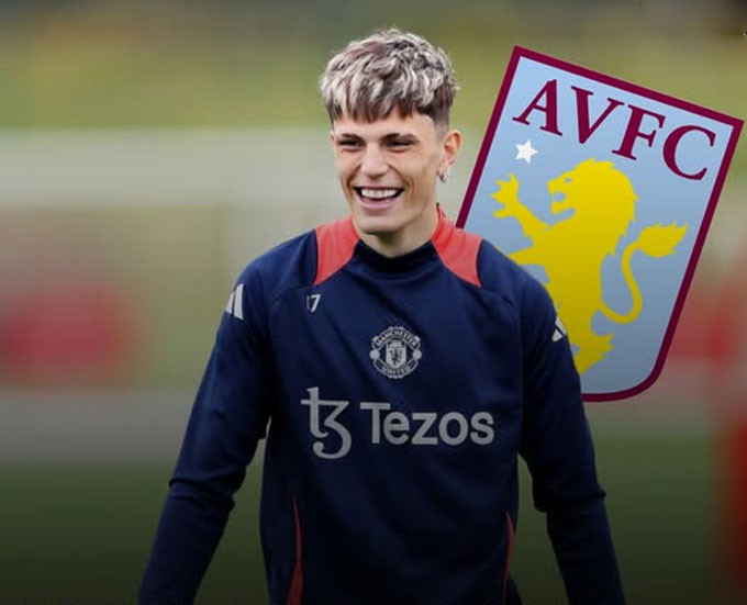 Garnacho is contacted by Aston Villa