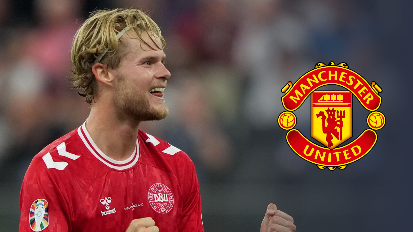 Morten Hjulmand was closely followed by Manchester United