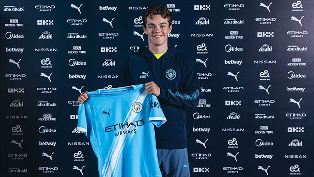 In Man City, Nypan will have the opportunity to stand side by side with compatriots Haaland