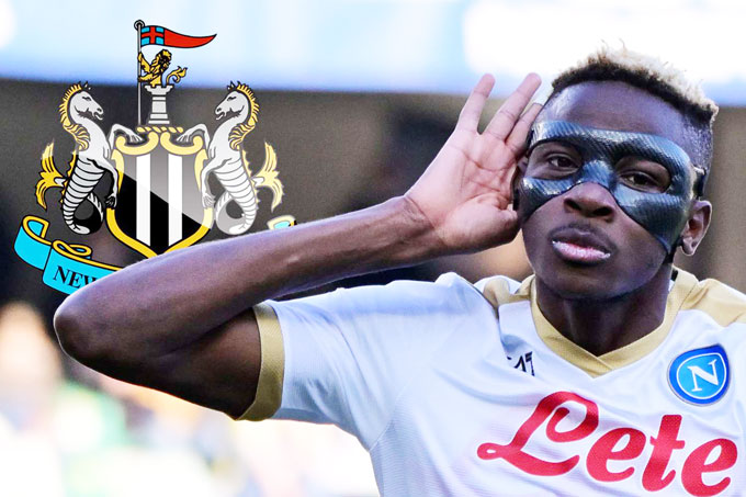 Osimhen is also a goal in the sight of Newcastle