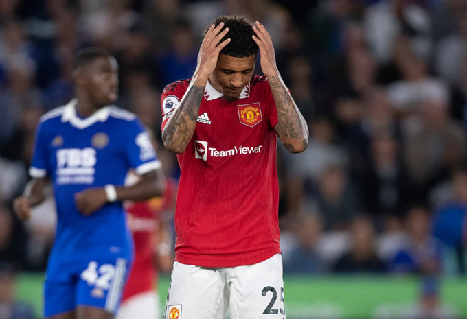 Sancho is about to leave Old Trafford