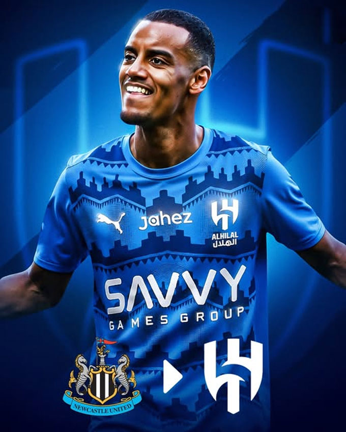 The fact that Isak left Newcastle to join Al Hilal will be "blockbuster" This summer