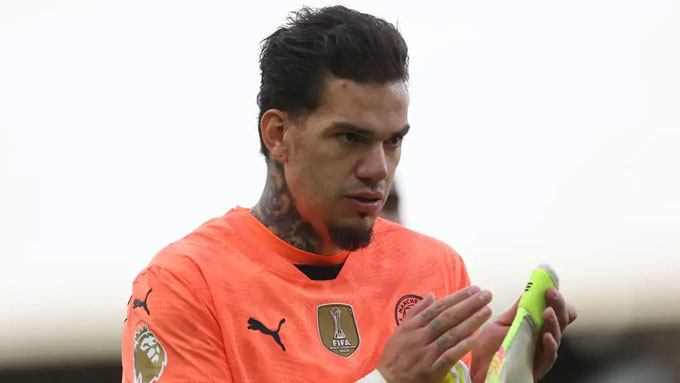 Ederson is one of Man City's gods under the Guardiola era