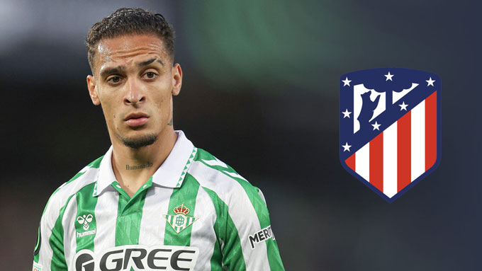 Atletico led the race to win Antony
