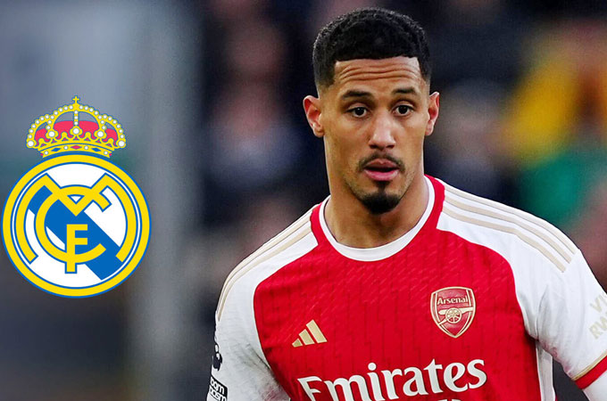 Real still silently pursue Saliba