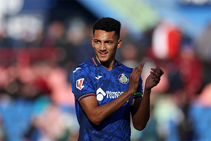 Alvaro Rodriguez wears Getafe last season