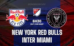 Judgment of New York Red Bulls vs Inter Miami 6h30 on July 20 (American professional 2025)