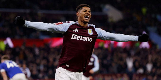 Rashford used to kick quite well at the villa, showing that the MU environment is not really good for the players