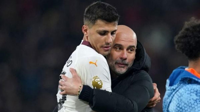 Pep of course did not want to lose the pillar in the middle line