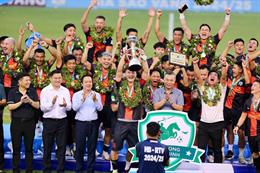 The next great move for the V.League championship of Ninh Binh Club 