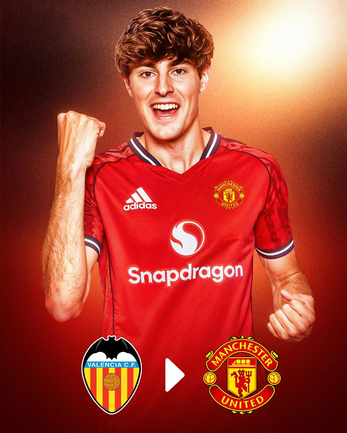 MU is said to have reached an individual agreement with Guerra, just waiting for the price to closed the price with Valencia