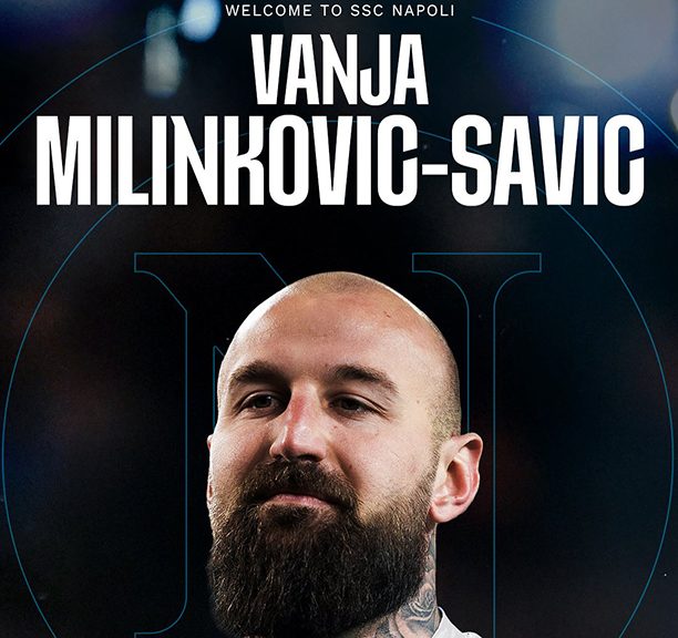 Napoli successfully announced borrowing Milinkovic-Savic from Torino 