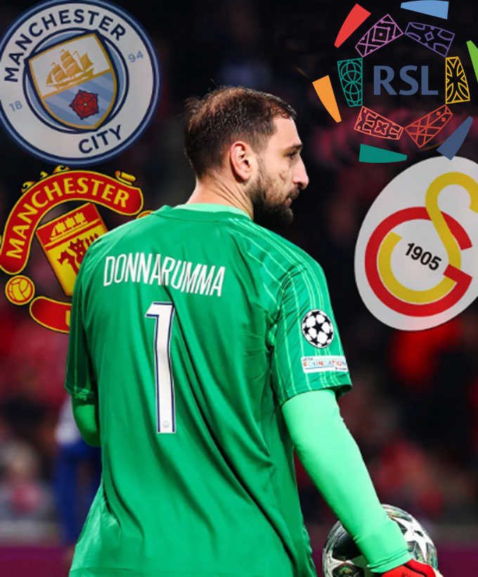 Donnarumma can choose to stay at PSG or join 1 of 4 new stops