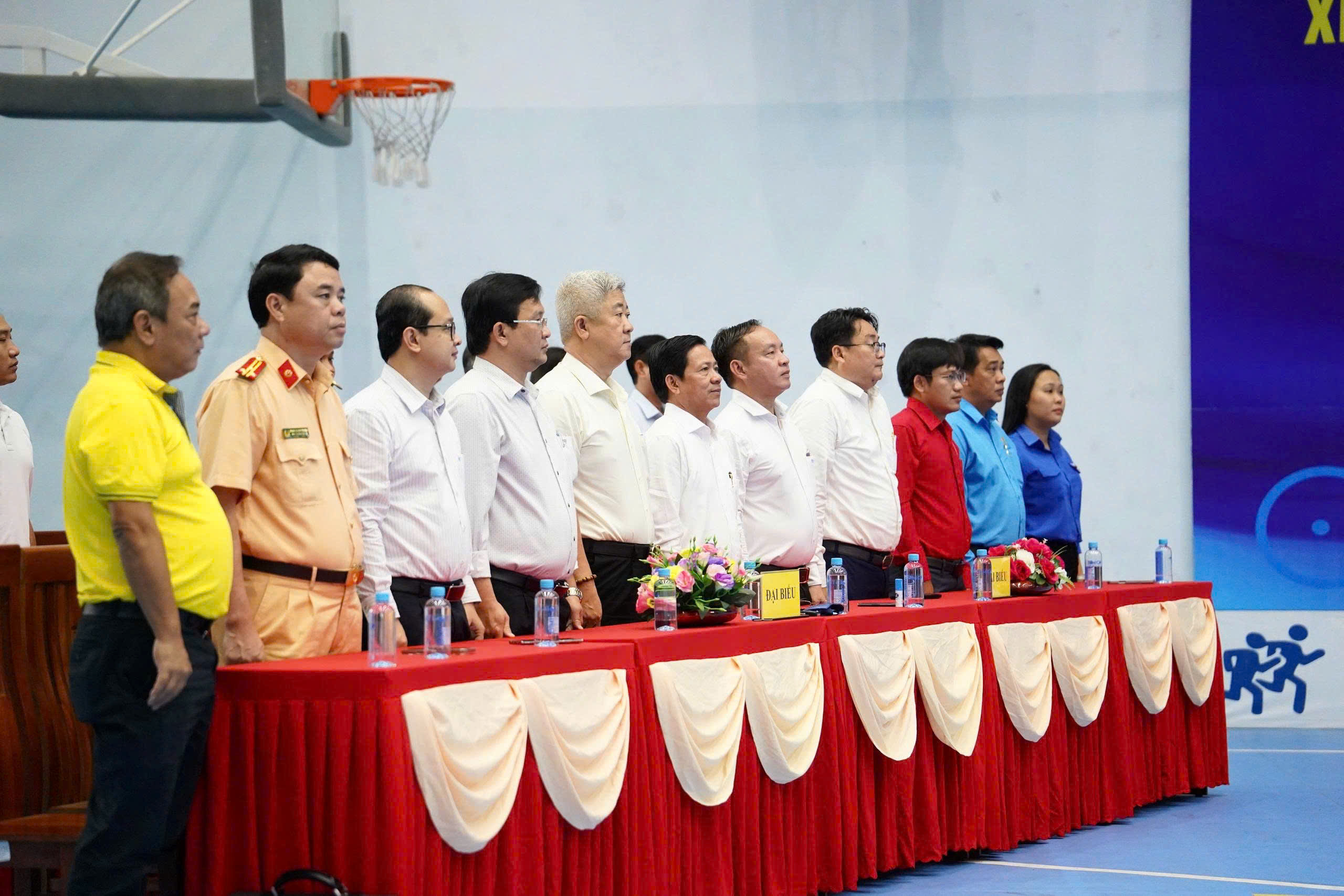 A large number of delegates came to attend the opening ceremony of the 39th National Road Bicycle and Terrain