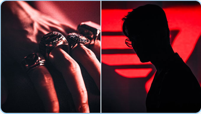 Extremely cool image when T1 publishes Faker's contract
